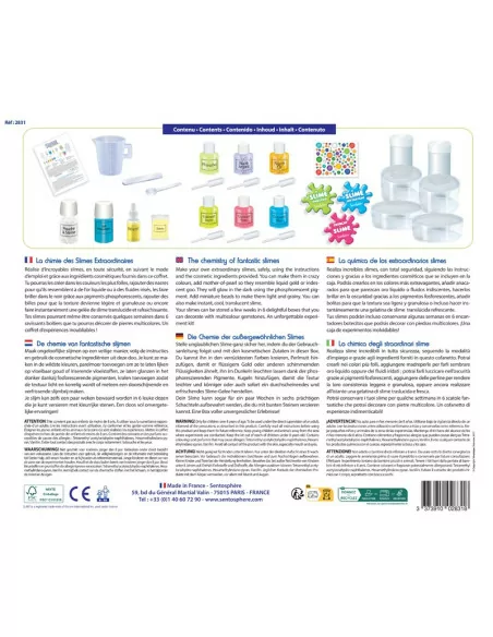 Výroba slizu s efekty