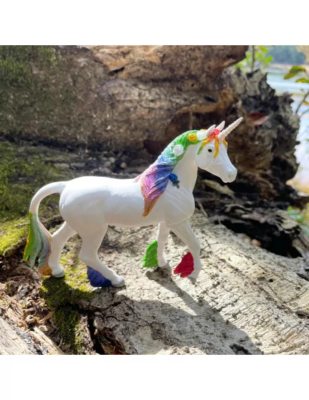 Safari figurka - Tęczowy jednorożec