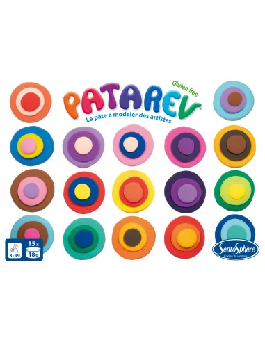 Sentosphere - Modelina Patarev - 15 kolorów