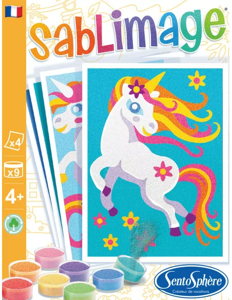 Sentosphere - Sablimage mini piaskowe obrazki - Jednorożce