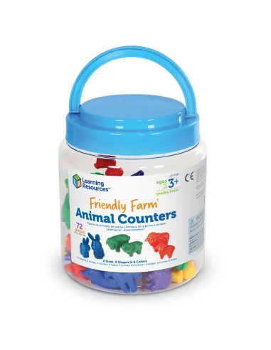 Zwierzątka z farmy do segregowania, liczenia,...