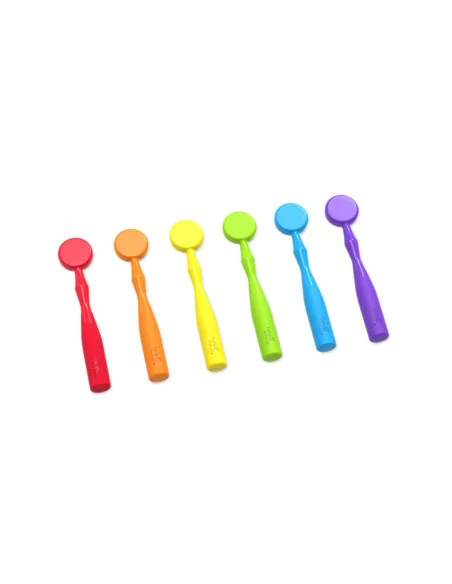 Kolorowe magentyczne pałeczki, 6 szt