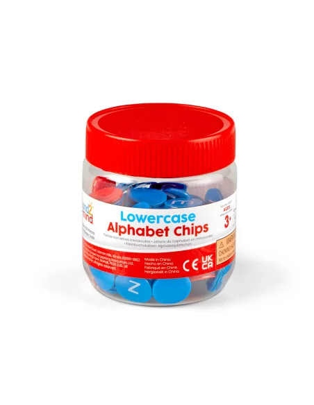 Žetony malá abeceda, 156 ks