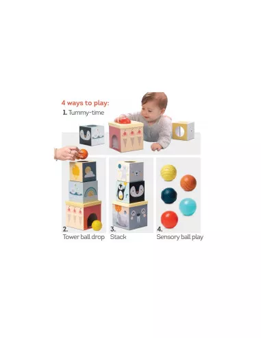 Sada kostek a míčků - Severní pól