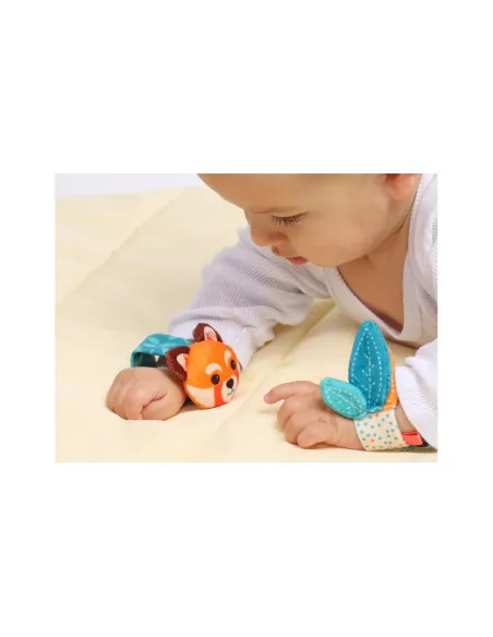 Chrastítka na ruce a nohy, liška