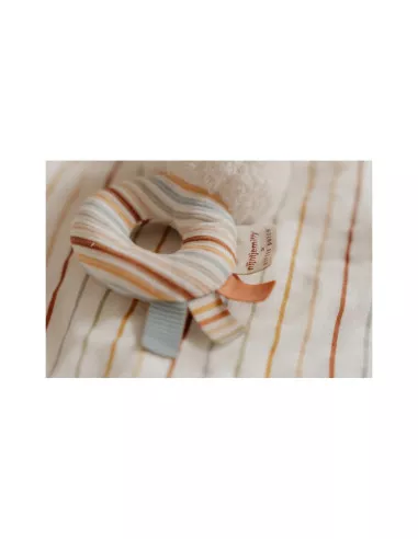 Chrastítko králíček, proužky