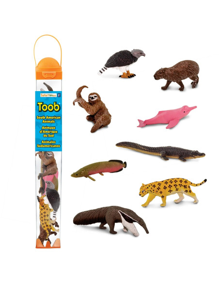 Safari Ltd. - Tuba – Zwierzęta Ameryki Południowej