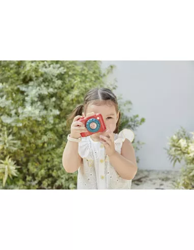 Aparat drewniany z kalejdoskopem