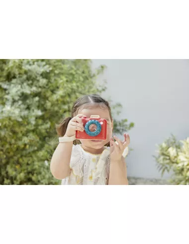 Aparat drewniany z kalejdoskopem