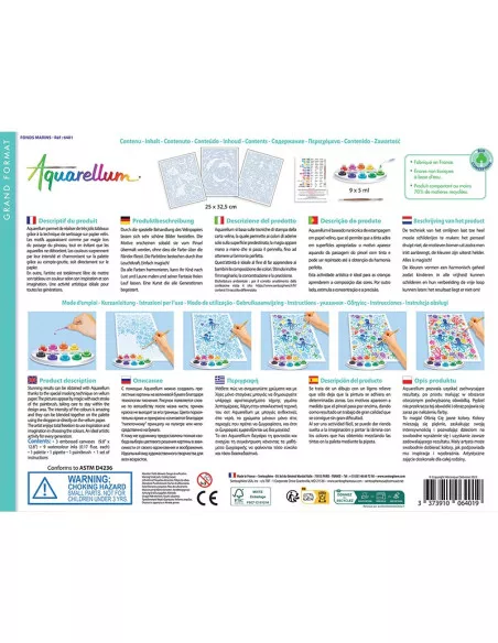 Sentosphere - Akwarele Morskie dno