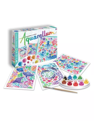 Sentosphere - Akwarele Morskie dno