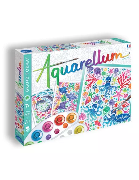 Sentosphere - Akwarele Morskie dno