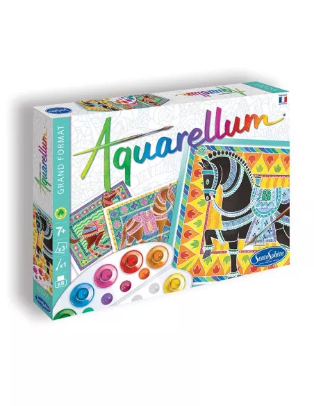 Sentosphere - Akwarele konie