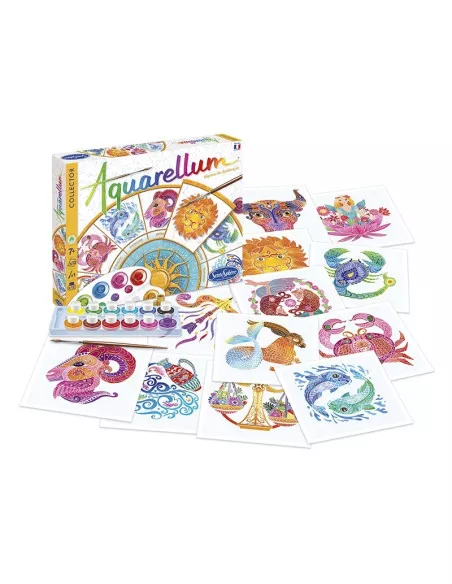 Sentosphere - Akwarele - Znaki zodiaku