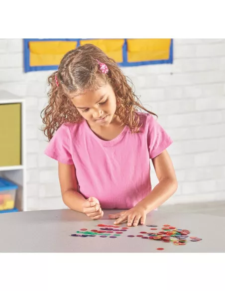 Kolorowe żetony, 250 szt