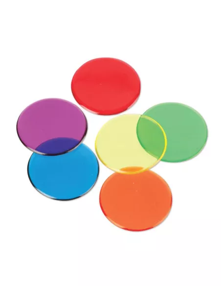 Kolorowe żetony, 250 szt