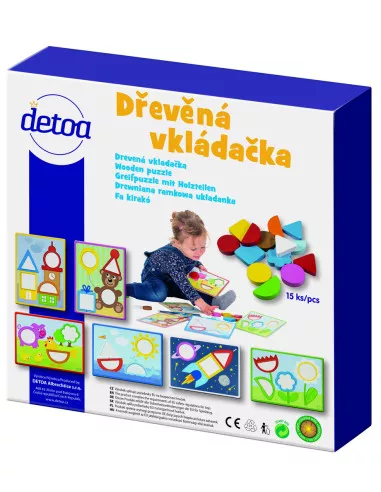 Dřevěná vkládačka