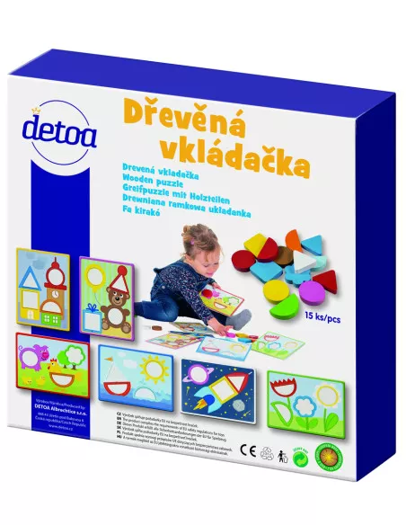Dřevěná vkládačka