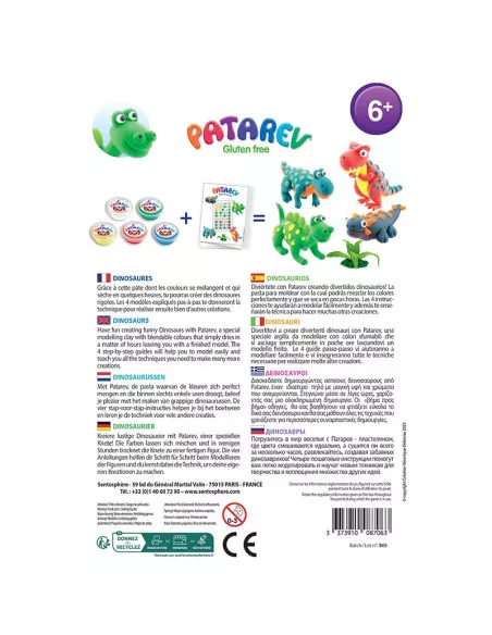 Sentosphere - Modelina Patarev mini - Dinozaury