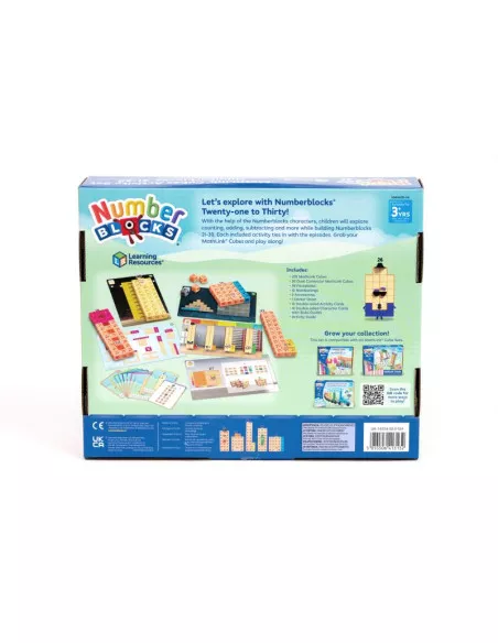 Matematické kostky 21-30, sada aktivit