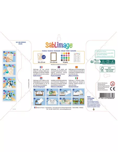 Sentosphere - Sablimage - Piaskowe obrazki - Zwierzaki