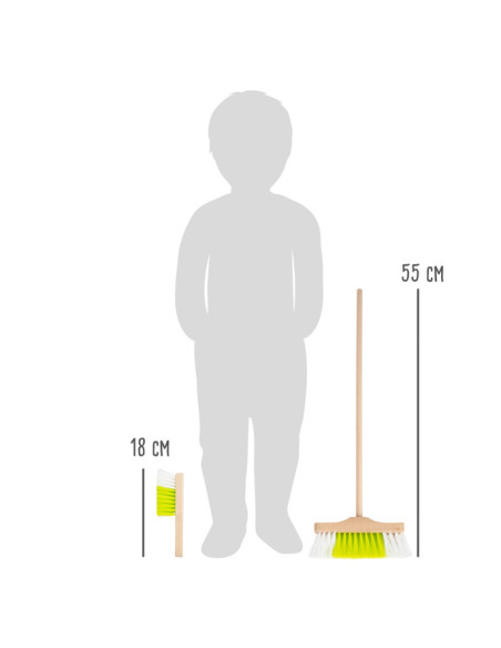 Zametací sada s koštětem