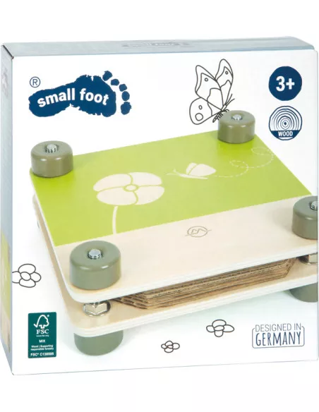 Dřevěný lis na květiny