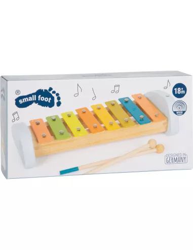 Dřevěný barevný xylofon