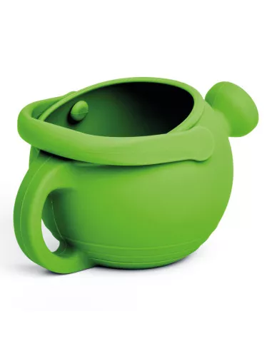 Silikonová konvička, zelená