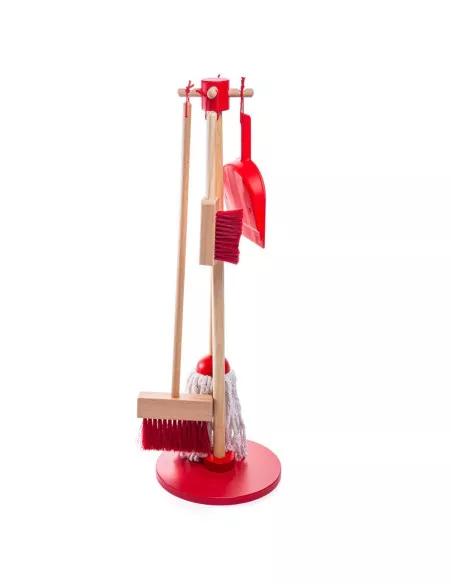 Sada na úklid, červená