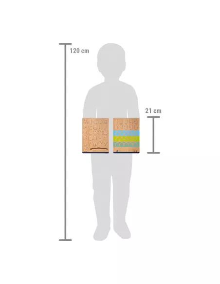 Dřevěné desky pro nácvik psaní