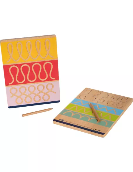 Dřevěné desky pro nácvik psaní