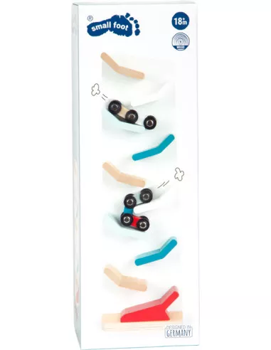 Dřevěná kaskádová dráha