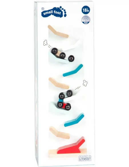 Dřevěná kaskádová dráha