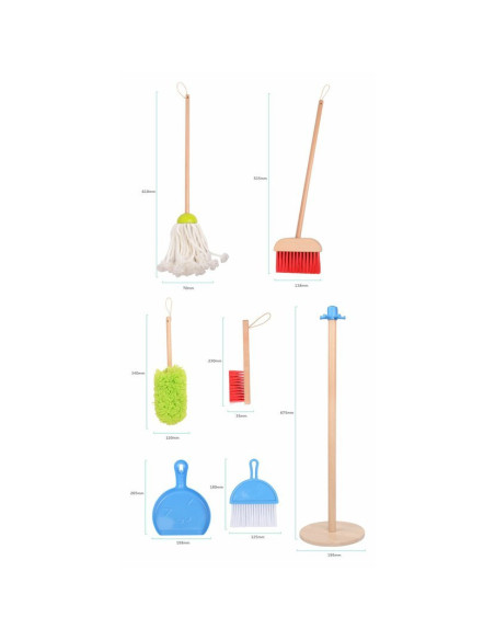 Sada na úklid, 7 dílů