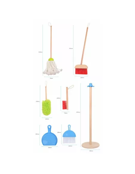 Sada na úklid, 7 dílů