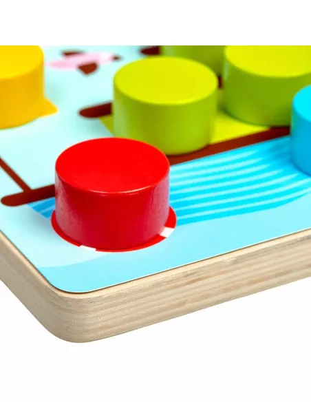 Barevná mozaika s předlohami