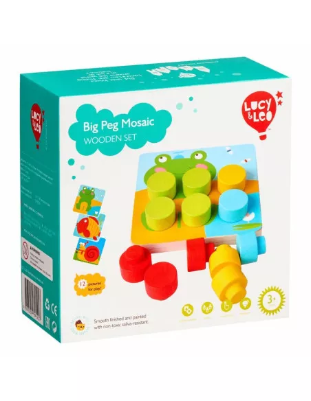 Barevná mozaika s předlohami