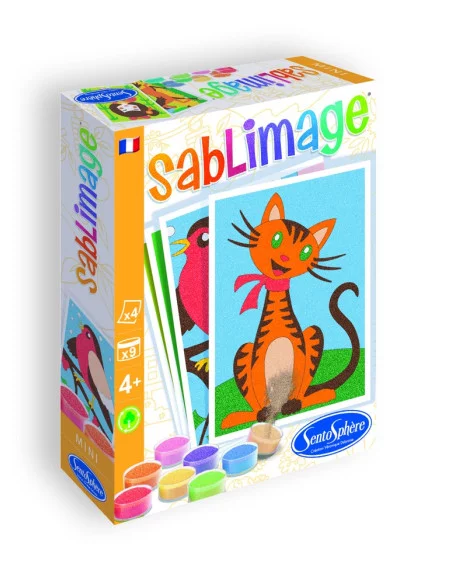Sablimage mini: Pískové obrázky - Mazliví kamarádi