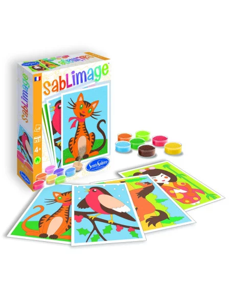 Sablimage mini: Pískové obrázky - Mazliví kamarádi