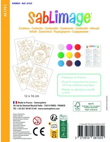 Sablimage mini: Pískové obrázky - Kawaii