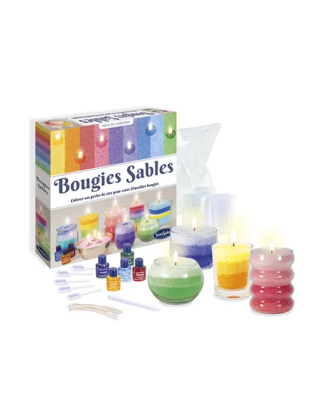 Vyrob si sám - pískové svíčky