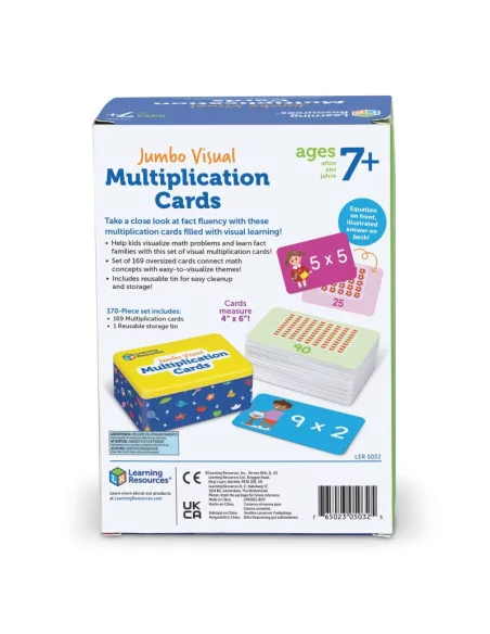 Jumbo karty -násobení