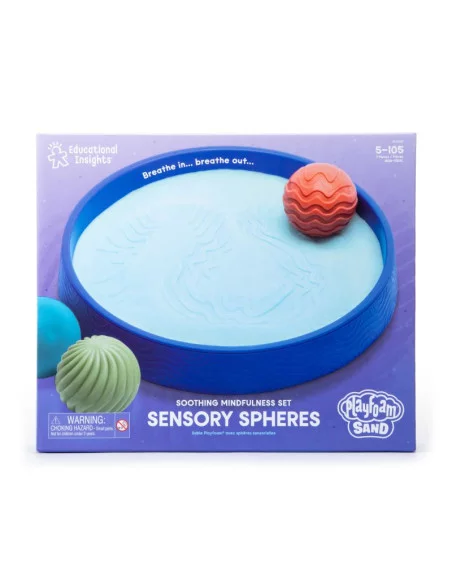 Learning Resources Playfoam – sensoryczna tacka z piaskiem i kulkami