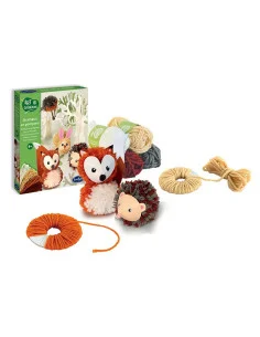 Výroba lesních zvířátek z vlny