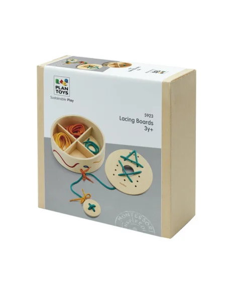 Provlékání tkaniček v boxu