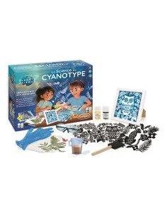 Kyanotypie - vyvolávání...