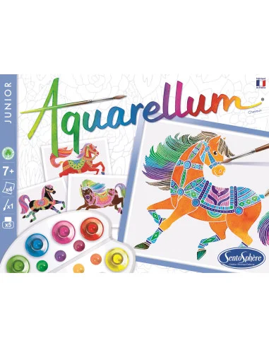 Akvarely junior - Koně
