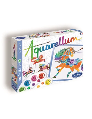 Akvarely junior - Koně