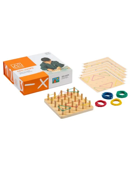 Toys for life - Geoboard destička s předlohami